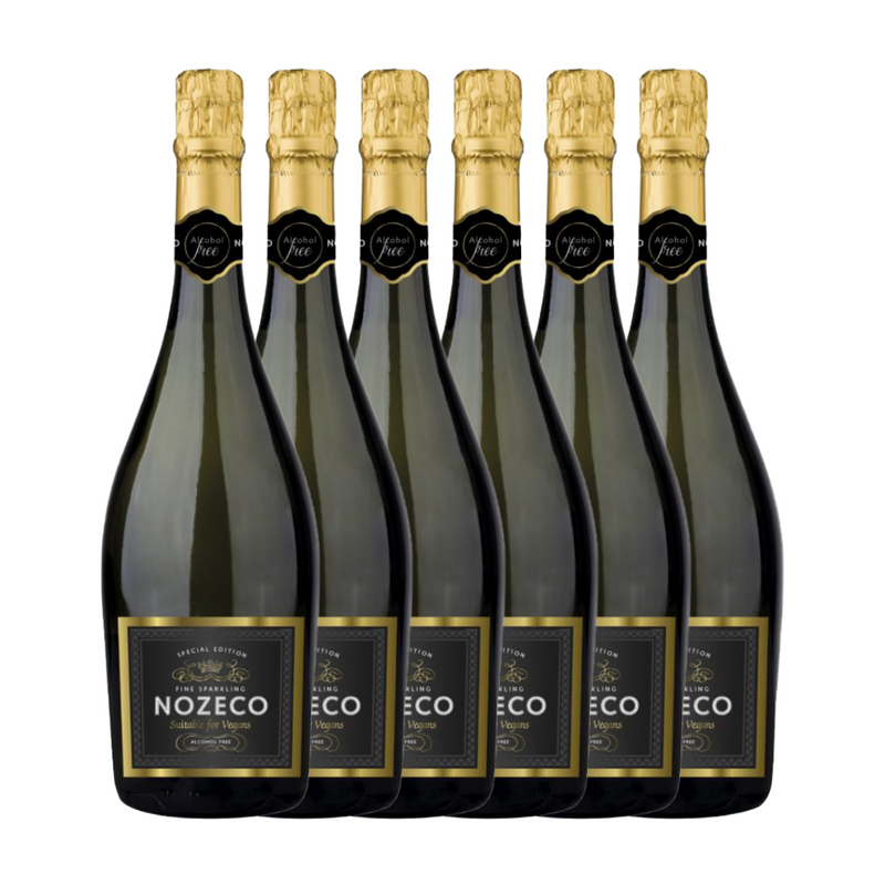 Nozeco Alcohol Free Sparkling Wine Vin de France NV 6 x 75cl | 6bottles.com